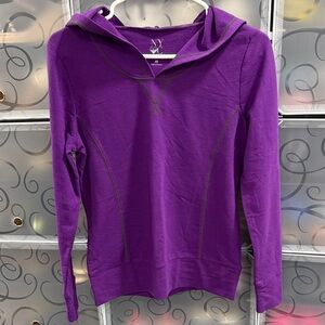 New York & Company Vibrant Purple Hoodie